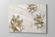 Glamour Obraz Diamantové kvety 1829